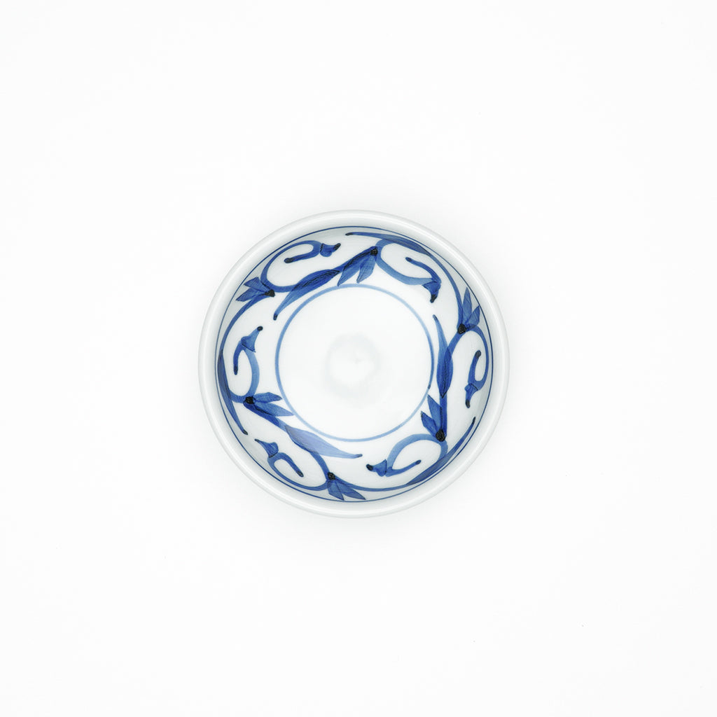 岩田製陶所(貞山窯)】平鉢(唐草) – 砥部焼オンライン陶器市